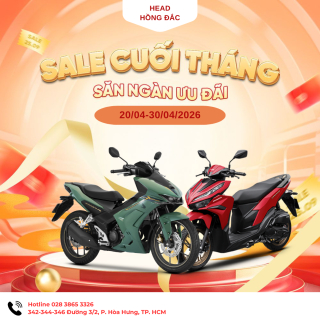  SALE CUỐI THÁNG – SĂN NGÀN ƯU ĐÃI, RINH XE CỰC CHẤT!