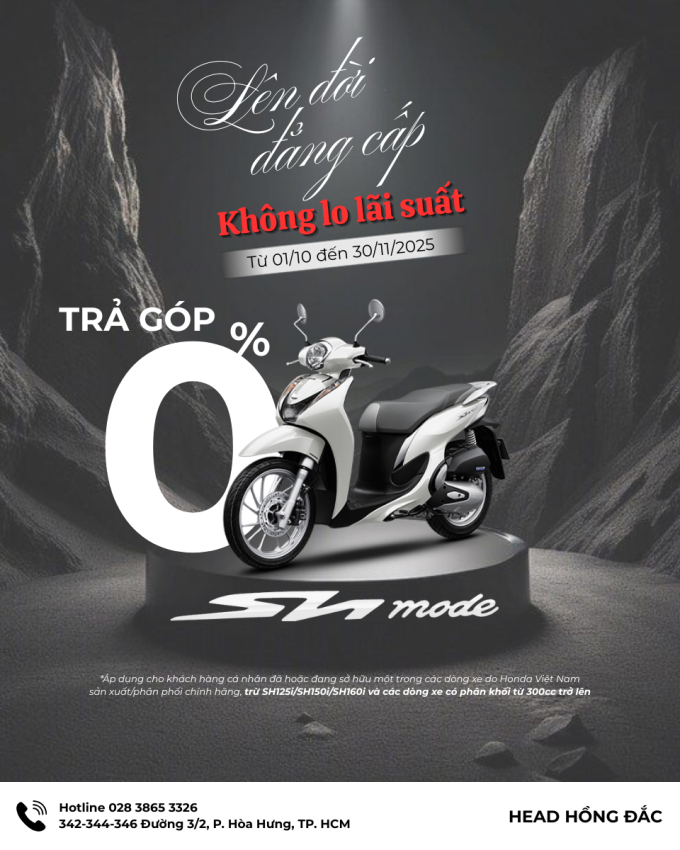 LÊN ĐỜI ĐẲNG CẤP – KHÔNG LO LÃI SUẤT!