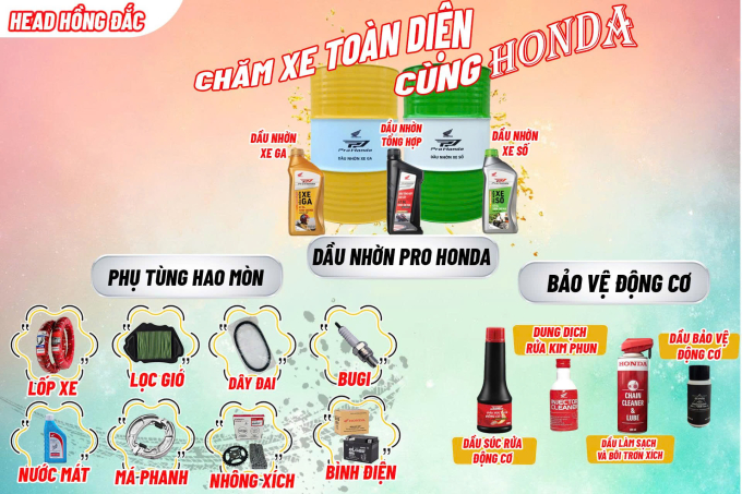 PHỤ TÙNG HAO MÒN NHỎ - AN TOÀN KHÔNG NHỎ
