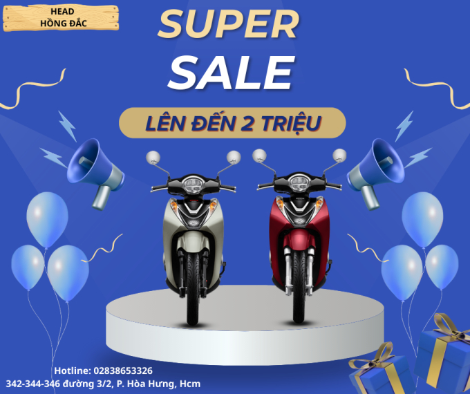 SUPER SALE – ƯU ĐÃI CỰC ĐỈNH