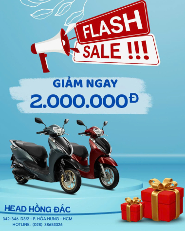 FLASH SALE HONDA LEAD – CƠ HỘI VÀNG CHỐT XE GIÁ HỜI!